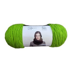 Mainstays Acrylic Yarn Color Green 397 Yards 7 Oz 4-ply Weight Basic Yarn New